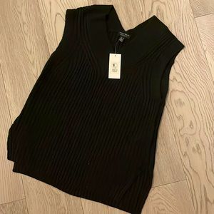 Oversized sweater vest- brand new